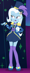 Size: 388x938 | Tagged: safe, screencap, character:trixie, equestria girls:spring breakdown, g4, my little pony:equestria girls, cropped, magician outfit