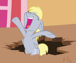 Size: 2488x2076 | Tagged: safe, artist:epic-panda17, screencap, character:derpy hooves, species:pegasus, species:pony, episode:the last roundup, g4, my little pony: friendship is magic, female, happy, mare, vector