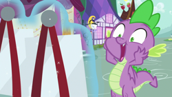 Size: 1920x1080 | Tagged: safe, screencap, character:spike, episode:dragon dropped, g4, my little pony: friendship is magic, solo