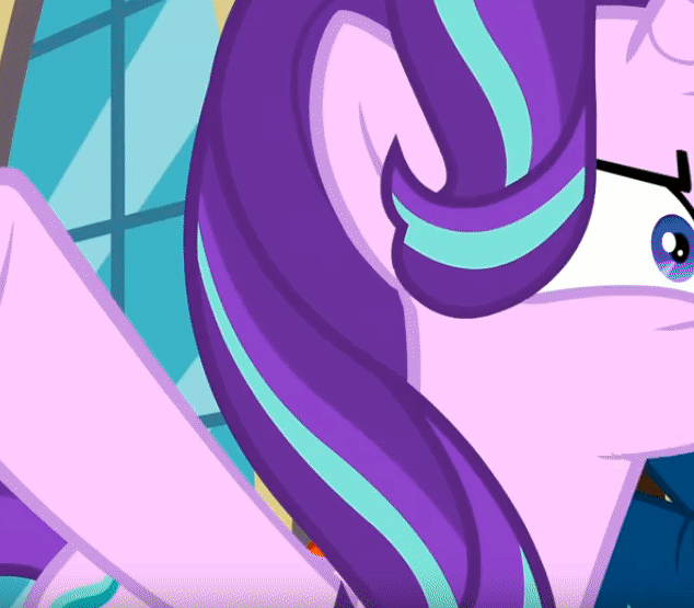 Size: 634x555 | Tagged: safe, screencap, character:firelight, character:starlight glimmer, character:stellar flare, character:sunburst, episode:the parent map, g4, angry, animated, cropped, gif, rage