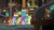 Size: 1920x1080 | Tagged: safe, screencap, character:citrine spark, character:fire quacker, character:huckleberry, character:november rain, character:smolder, character:starlight glimmer, species:dragon, species:pegasus, species:pony, species:unicorn, episode:a horse shoe-in, g4, my little pony: friendship is magic, doctor whooves' lab, dragoness, female, flameless fireworks, friendship student, machinery, magic, magic aura, male, mare, stallion, telekinesis