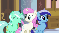 Size: 1280x720 | Tagged: safe, screencap, character:lyra heartstrings, character:minuette, character:twinkleshine, episode:a canterlot wedding, g4, my little pony: friendship is magic