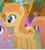 Size: 439x486 | Tagged: safe, screencap, species:earth pony, species:pegasus, species:pony, friendship is magic: rainbow roadtrip, g4, my little pony: friendship is magic, background pony, character:harvest spice, cropped, female, filly, harvest spice, mare, solo focus