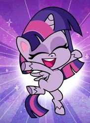 Size: 516x710 | Tagged: safe, screencap, character:twilight sparkle, character:twilight sparkle (alicorn), species:alicorn, species:pony, episode:princess probz, g4.5, my little pony:pony life, spoiler:pony life s01e01, cropped, cute, female, mare, smiling, solo, twiabetes