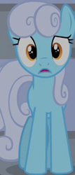 Size: 155x361 | Tagged: safe, screencap, character:linky, character:shoeshine, species:earth pony, species:pony, episode:equestria games, g4, my little pony: friendship is magic, background pony, cropped, female, mare, open mouth, shocked, solo, wrong eye color
