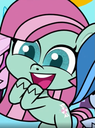 Size: 519x699 | Tagged: safe, screencap, character:minty, species:pony, episode:cute-pocalypse meow, g4.5, my little pony:pony life, spoiler:pony life s01e03, cropped, female