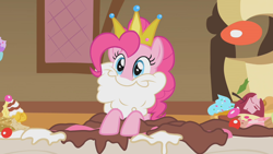 Size: 1280x720 | Tagged: safe, screencap, character:pinkie pie, episode:swarm of the century, g4, my little pony: friendship is magic, solo