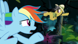 Size: 1920x1080 | Tagged: safe, screencap, character:daring do, character:rainbow dash, episode:daring doubt, g4, my little pony: friendship is magic