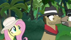 Size: 1920x1080 | Tagged: safe, screencap, character:biff, character:doctor caballeron, character:fluttershy, episode:daring doubt, g4, my little pony: friendship is magic, henchmen
