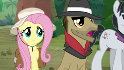 Size: 1920x1080 | Tagged: safe, screencap, character:biff, character:fluttershy, character:withers, episode:daring doubt, g4, my little pony: friendship is magic, henchmen