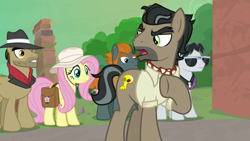 Size: 1920x1080 | Tagged: safe, screencap, character:biff, character:doctor caballeron, character:fluttershy, character:rogue, character:withers, episode:daring doubt, g4, my little pony: friendship is magic, henchmen