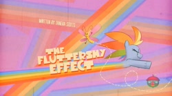 Size: 1667x927 | Tagged: safe, screencap, character:rainbow dash, episode:the fluttershy effect, g4.5, my little pony:pony life, spoiler:pony life s01e10, title card