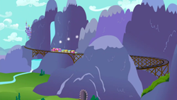 Size: 1280x720 | Tagged: safe, screencap, episode:spice up your life, g4, my little pony: friendship is magic, background, canterlot, no pony, ponyville express, scenic ponyville