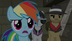 Size: 1920x1080 | Tagged: safe, screencap, character:biff, character:rainbow dash, character:withers, episode:daring doubt, g4, my little pony: friendship is magic, henchmen