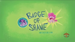 Size: 1920x1080 | Tagged: safe, screencap, character:pinkie pie, character:twilight sparkle, episode:badge of shame, g4.5, my little pony:pony life, spoiler:pony life s01e13, title card