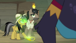 Size: 1920x1080 | Tagged: safe, screencap, character:ahuizotl, character:daring do, character:doctor caballeron, episode:daring doubt, g4, my little pony: friendship is magic, truth talisman