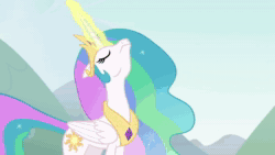 Size: 1920x1080 | Tagged: safe, screencap, character:cozy glow, character:discord, character:lord tirek, character:princess celestia, character:princess luna, character:queen chrysalis, species:alicorn, species:centaur, species:changeling, species:pegasus, species:pony, episode:the ending of the end, g4, my little pony: friendship is magic, abuse, animated, bow, changeling queen, chrysabuse, cloven hooves, colored hooves, cozybuse, female, filly, flying, hair bow, legion of doom, legion of doom statue, male, nose piercing, nose ring, petrification, piercing, sound, tirekabuse, webm