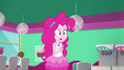 Size: 1920x1080 | Tagged: safe, screencap, character:pinkie pie, character:wiz kid, episode:tip toppings, g4, my little pony:equestria girls, wiz kid