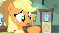 Size: 1920x1080 | Tagged: safe, screencap, character:applejack, episode:growing up is hard to do, g4, my little pony: friendship is magic, solo