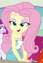 Size: 637x925 | Tagged: safe, screencap, character:fluttershy, equestria girls:spring breakdown, g4, my little pony:equestria girls, cropped, solo focus