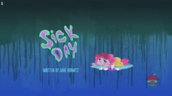 Size: 1073x603 | Tagged: safe, screencap, character:pinkie pie, episode:sick day, g4.5, my little pony:pony life, spoiler:pony life s01e20, title card