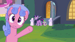 Size: 1280x720 | Tagged: safe, screencap, character:royal ribbon, character:spike, character:twilight sparkle, character:twilight sparkle (alicorn), species:alicorn, species:dragon, species:pony, species:unicorn, episode:princess twilight sparkle, g4, my little pony: friendship is magic, female, mare