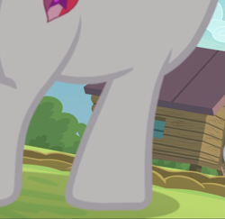 Size: 967x938 | Tagged: safe, screencap, character:sweetie belle, episode:marks and recreation, g4, my little pony: friendship is magic, close-up, cropped, hips, shadow, solo