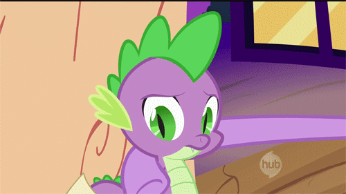 Size: 500x281 | Tagged: safe, screencap, character:spike, character:twilight sparkle, episode:lesson zero, g4, my little pony: friendship is magic, animated, cheek squish, cute, diabetes, duo, hoof around neck, hub logo, hug, missing cutie mark, nuzzling, side hug, spikelove, squishy cheeks