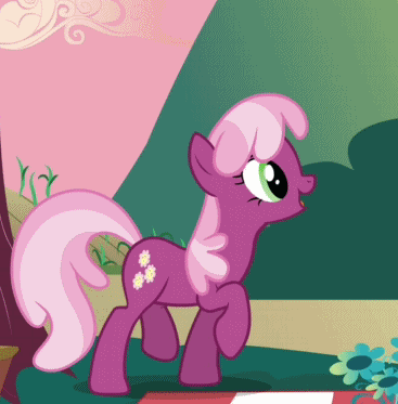 Size: 367x373 | Tagged: safe, screencap, character:cheerilee, episode:hearts and hooves day, g4, my little pony: friendship is magic, animated, cheeribetes, cropped, cute, floppy ears, hopping, jumping, prancing, pronking, solo, trotting, trotting in place