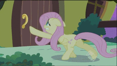 Size: 384x216 | Tagged: safe, screencap, character:fluttershy, character:princess luna, species:alicorn, species:pegasus, species:pony, episode:luna eclipsed, g4, my little pony: friendship is magic, animated, blinking, cute, door, duo, eyes closed, faec, female, floppy ears, grin, gritted teeth, hape, happy, holding a pony, hoof hold, hub logo, hug, lidded eyes, lunabetes, magic, mare, reaching, smiling, talking, telekinesis, wide eyes