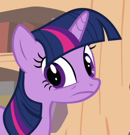 Size: 448x464 | Tagged: safe, screencap, character:twilight sparkle, character:twilight sparkle (unicorn), species:pony, species:unicorn, episode:it's about time, g4, my little pony: friendship is magic, animated, cropped, solo