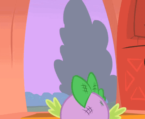 Size: 500x409 | Tagged: safe, screencap, character:spike, episode:owl's well that ends well, g4, my little pony: friendship is magic, angry, animated, cropped, feather, fire, hilarious in hindsight, pyrokinesis, scratches, smoke, spontaneous combustion