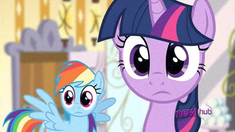 Size: 480x270 | Tagged: safe, screencap, character:featherweight, character:rainbow dash, character:twilight sparkle, episode:ponyville confidential, g4, my little pony: friendship is magic, animated, camera, hub logo, hubble, peeping tom
