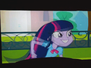Size: 320x240 | Tagged: safe, screencap, character:twilight sparkle, equestria girls:equestria girls, g4, my little pony:equestria girls, animated, clothing, epic fail, football, skirt, solo, upskirt denied