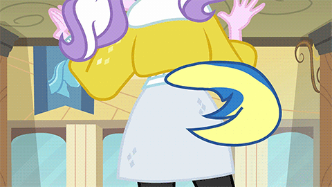 Size: 480x270 | Tagged: safe, screencap, character:diamond tiara, equestria girls:equestria girls, g4, my little pony:equestria girls, animated, clothing, dancing, gif, helping twilight win the crown, skirt, solo, tail, wondercolts