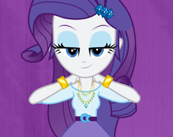 Size: 853x674 | Tagged: safe, screencap, character:rarity, equestria girls:equestria girls, g4, my little pony:equestria girls, bedroom eyes, bracelet, female, jewelry, necklace, solo