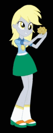 Size: 174x433 | Tagged: safe, screencap, character:derpy hooves, equestria girls:equestria girls, g4, my little pony:equestria girls, animated, black background, clothing, cropped, dancing, food, muffin, sandals, simple background, socks, socks with sandals, solo