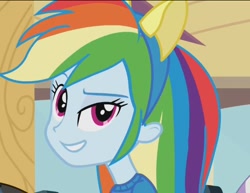 Size: 576x444 | Tagged: safe, screencap, character:rainbow dash, equestria girls:equestria girls, g4, my little pony:equestria girls, close-up, dreamworks face, solo, wondercolts