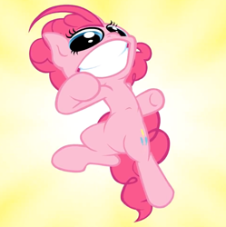 Size: 792x795 | Tagged: safe, artist:misterdavey, screencap, character:pinkie pie, grimdark source, smile hd, smiling, solo, this will end in pain and/or death