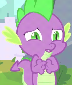 Size: 302x360 | Tagged: safe, screencap, character:spike, episode:the crystal empire, g4, my little pony: friendship is magic, animated, cropped, fidgeting, loop, solo