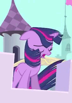 Size: 253x360 | Tagged: safe, screencap, character:twilight sparkle, episode:the crystal empire, g4, my little pony: friendship is magic, animated, cropped, eyes closed, floppy ears, flowing mane, head shake, solo, the failure song, windswept mane