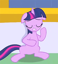 Size: 245x270 | Tagged: safe, screencap, character:twilight sparkle, character:twilight sparkle (unicorn), species:pony, species:unicorn, episode:the crystal empire, g4, my little pony: friendship is magic, animated, cropped, crystal empire, female, floppy ears, mare, solo