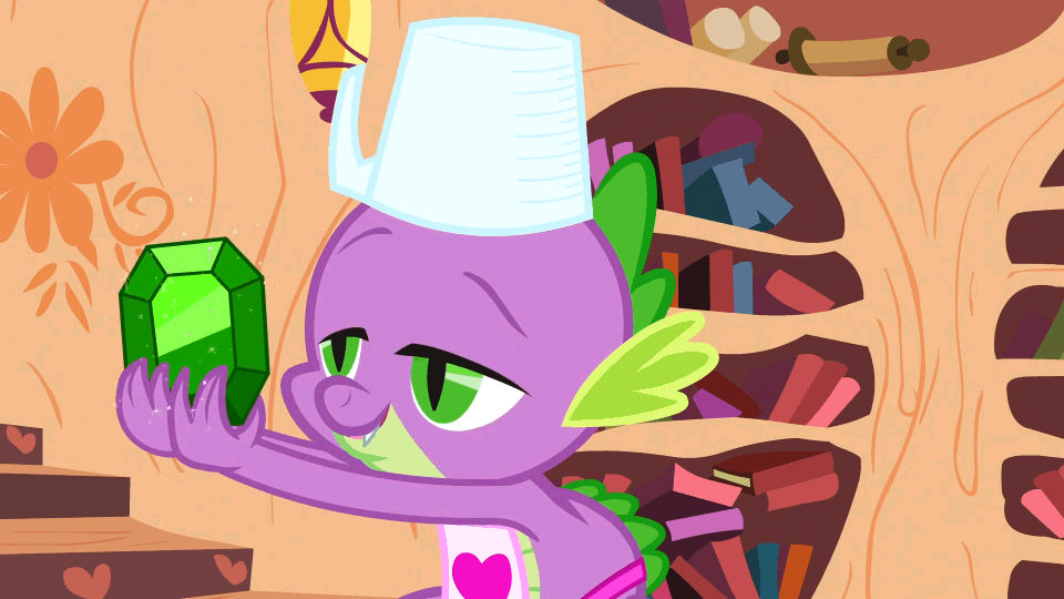 Size: 960x540 | Tagged: safe, screencap, character:fluttershy, character:spike, episode:just for sidekicks, g4, my little pony: friendship is magic, animated, cute, loop, shyabetes, squishy cheeks