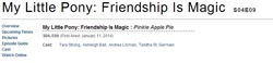 Size: 838x195 | Tagged: safe, screencap, episode:pinkie apple pie, g4, my little pony: friendship is magic, text, title