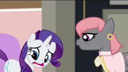 Size: 1920x1080 | Tagged: safe, screencap, character:prim hemline, character:rarity, episode:rarity takes manehattan, g4, my little pony: friendship is magic, faec