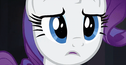 Size: 500x258 | Tagged: safe, screencap, character:rarity, episode:rarity takes manehattan, g4, my little pony: friendship is magic, animated, animation error, rainbow power, solo