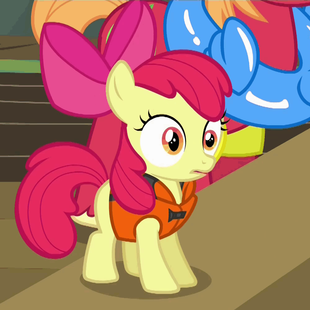 Size: 1000x1000 | Tagged: safe, screencap, character:apple bloom, episode:pinkie apple pie, g4, my little pony: friendship is magic, animated