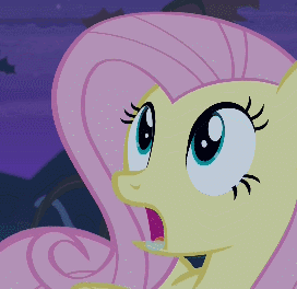 Size: 272x264 | Tagged: safe, screencap, character:fluttershy, episode:bats!, episode:pinkie apple pie, g4, my little pony: friendship is magic, animated, drool, flutterpred, hungry, squirrel