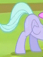 Size: 143x187 | Tagged: safe, screencap, character:flitter, species:pegasus, species:pony, episode:rainbow falls, g4, my little pony: friendship is magic, animated, ass up, butt only, butt shake, cropped, female, invisible stallion, mare, solo, stretching, twerking