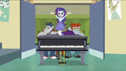 Size: 1024x575 | Tagged: safe, screencap, character:fido, character:rarity, character:rover, species:diamond dog, episode:player piano, equestria girls:rainbow rocks, g4, my little pony:equestria girls, diamond dudes, grand entrance, spot